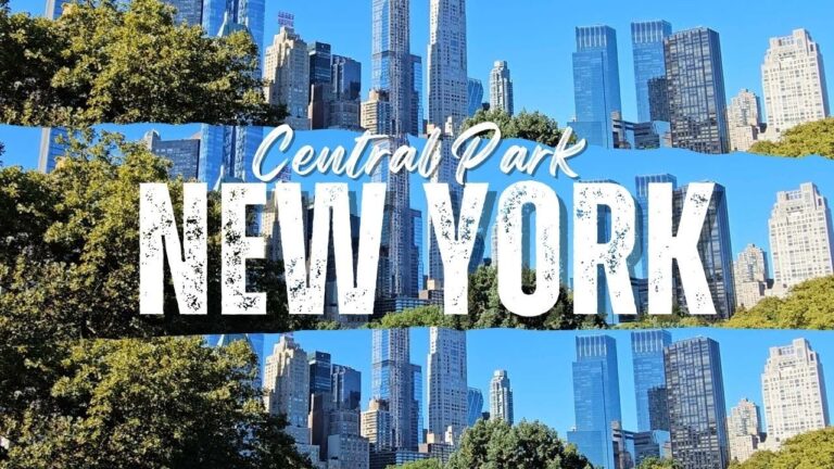 4K Central Park Tour | Explore NYC's Famous Green Escape