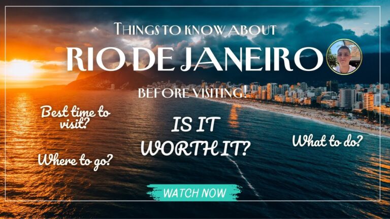 Top 20 Things you MUST know before traveling to Rio de Janeiro in 2025