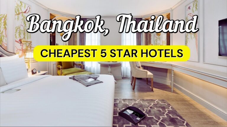 12 CHEAPEST 5 STAR HOTELS in BANGKOK, THAILAND | TRAVEL GUIDE 2025