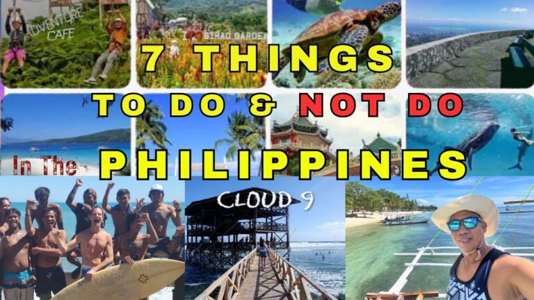 Dos & Don'ts Of Philippines! What To Do, What To Avoid, & Travel On A Budget In Philippines #viral