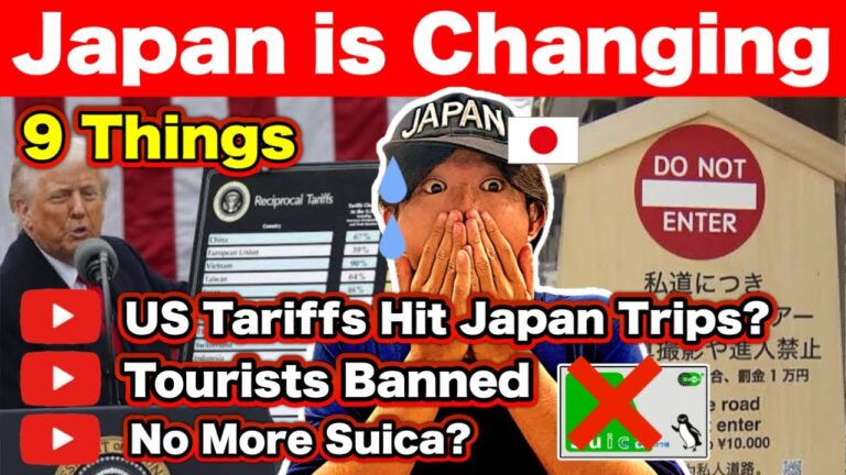 Japan Has Changed | Top 9 New Things to Know Before Traveling to Japan in 2025 | No More Suica?