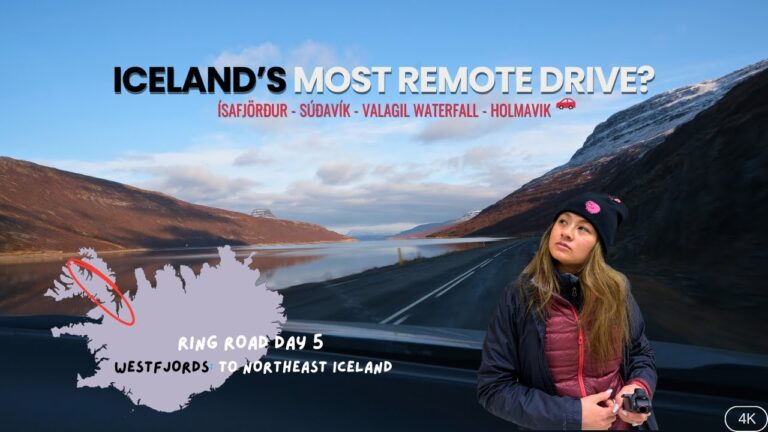Exploring Ísafjörður & Iceland’s Remote Roads | Westfjords Drive to Northwest Iceland [4K]