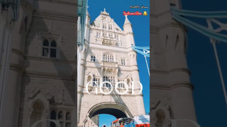 Tower Bridge London.  Walking tour