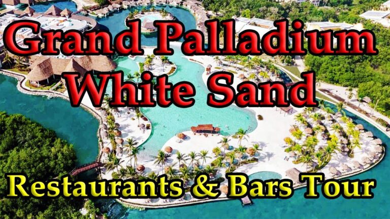 GRAND PALLADIUM WHITE SAND Dining Guide | Buffets, A La Cartes & Bars!