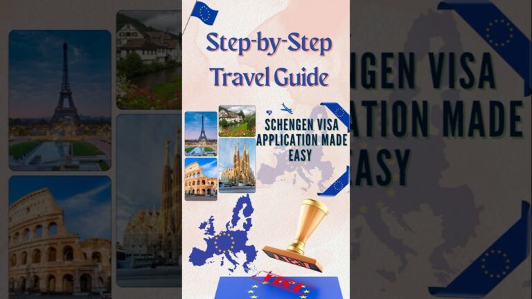 How to Apply for Schengen Visa? | Easy Step-by-Step Application Guide #schengenvisa