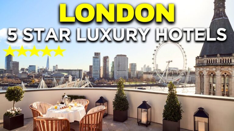 NEW! Top 7 Cheap 5⭐ Hotels in London (You Won’t Believe #3!)