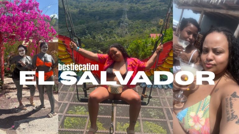 TRAVEL VLOG || WEEKEND IN EL SALVADOR || BESTFRIEND 30th BIRTHDAY #girlstrip