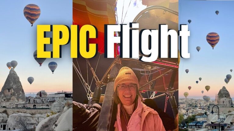 Cappadocia Hot Air Balloon Ride at Sunrise | Solo Travel Experience