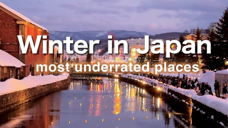 Japan Winter Travel Guide: Best Places to Visit for Snowy Hidden Gems