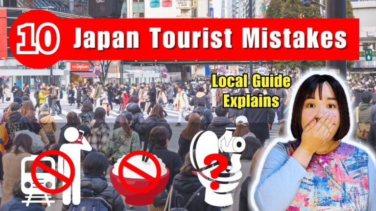 TOP 10 Japan Tourist Mistakes | What Not to Do in Japan