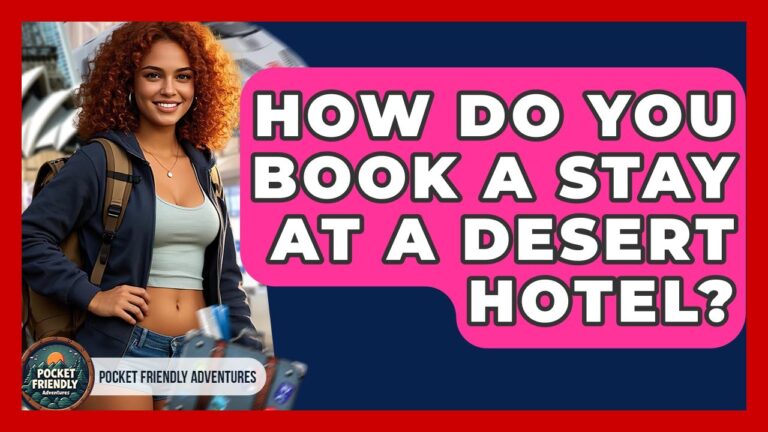 How Do You Book A Stay At A Desert Hotel? – Pocket Friendly Adventures
