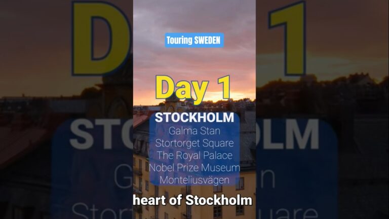 the Land of Endless Facination #shorts #travel #sweden