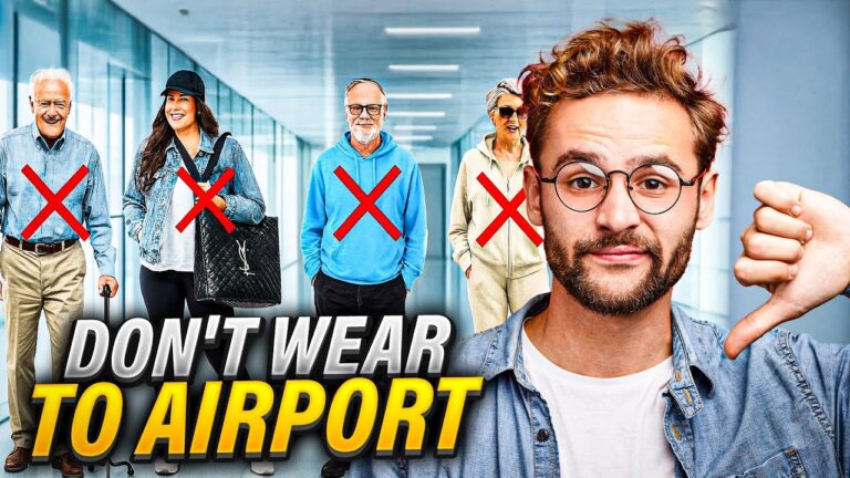 Senior Travel Outfit Mistakes to NEVER Make at the Airport 2025 Guide