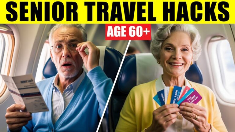 6 Senior Secret Travel Tips You Can NEVER Fly Without