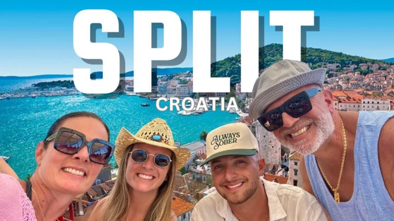 Split, Croatia 2025 — Old Town, Harbor Views & Diocletian’s Palace (Bucket List Europe Ep. 8)