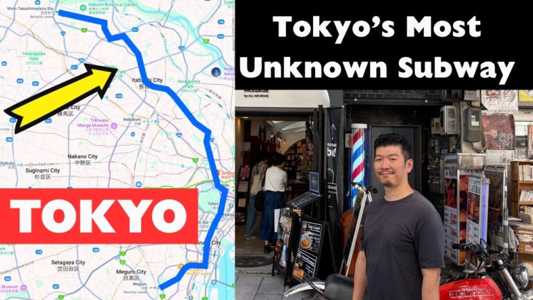 Tokyo's Most Unknown Subway : Find Hidden Gems Along Mita Line