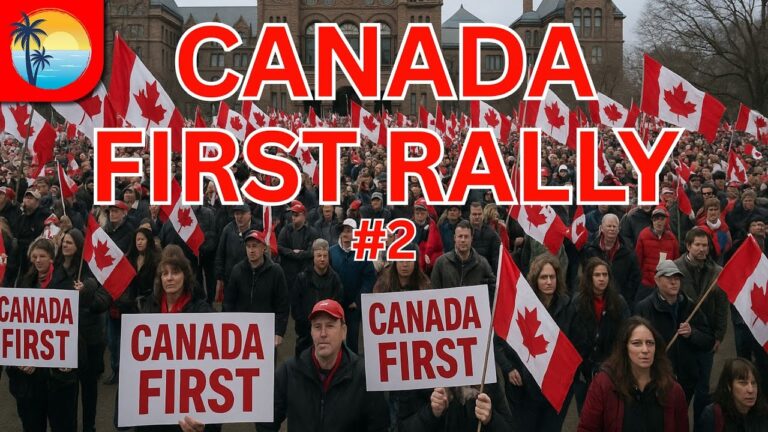 Canada First Rally in Toronto LIVE Protest #2