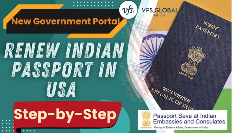 How to Renew Your Indian Passport in USA | New Passport Portal | Complete Guide