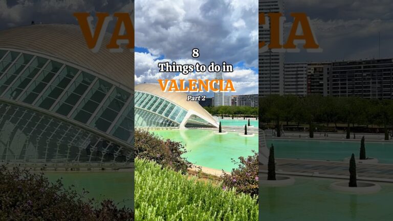 Valencia Travel Guide: The best things to do in Valencia Spain, what to do in Valencia Spain #travel