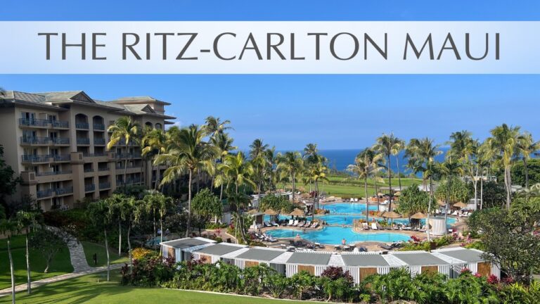 Ritz-Carlton Maui, Kapalua – Full Hotel and Resort Tour in 4K