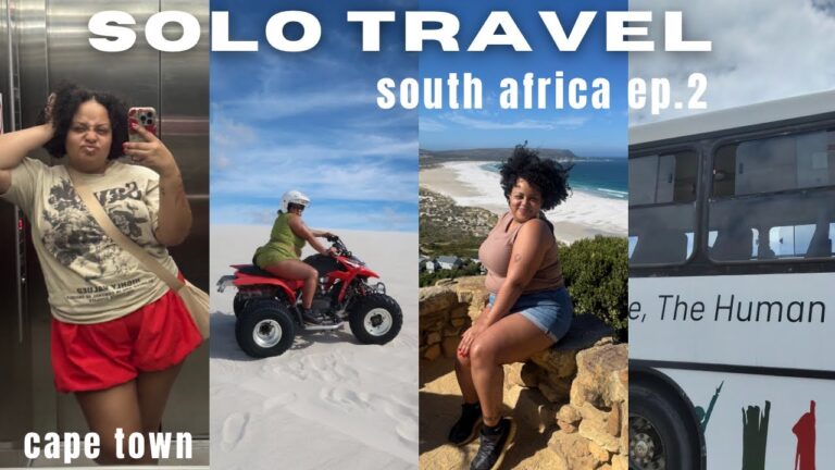 THE REALITIES BEHIND CAPE TOWN || solo travel edition | travel vlog