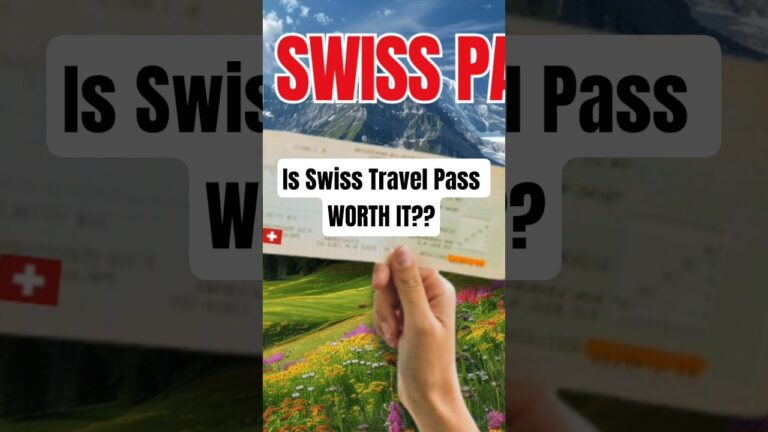 Is the Swiss Travel Pass WORTH It?