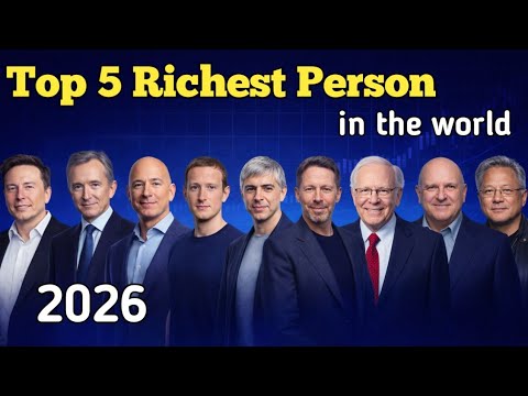 Top 5 Richest People in the world | Top 5 Richest Person in the world | Dunia k 5 Ameer Treen Log