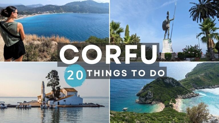 20 Things to do in Corfu, Greece – 4K Corfu Travel Guide (+ Travel Tips)