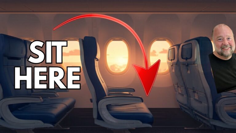 Where You Should ALWAYS Sit in Economy