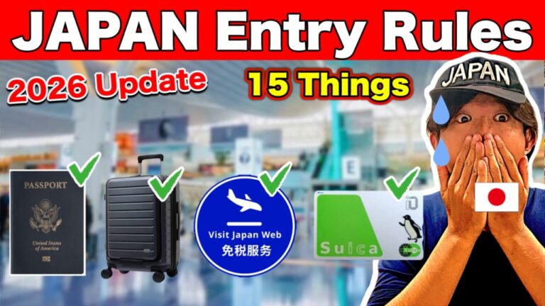 Japan Entry Rules 2026: 15 New Rules That Could Get You Denied Entry