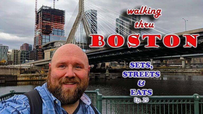 Sets, Streets & Eats Episode 29: Strollin Thru Bean Town –Boston Travel Vlog