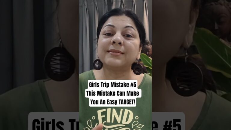Girls Trip Mistake #5:This Travel Mistake Makes You an Easy Target #travel #scams #safetytips