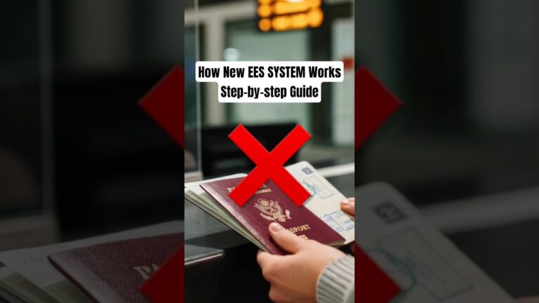 How Europe’s New Entry System Works (Step-by-Step) #eessystem