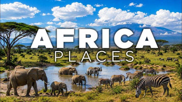 Best Places to Visit Animals Living in the African Savanna | Travel Guide Video