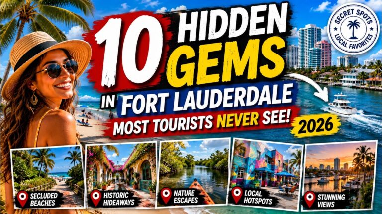 10 Hidden Gems in Fort Lauderdale Most Tourists Never See 2026