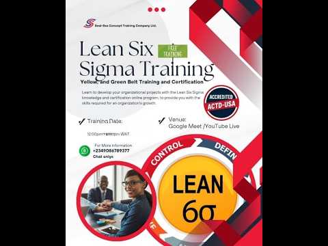 Class 2 – Lean Six Sigma Yellow Belt and Green Belt Training