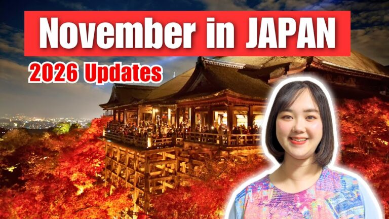 Japan in November 2026 : Perfect Travel Guide