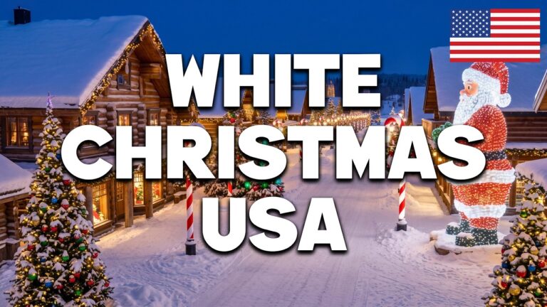 Top 10 Best Places in the US to Spend a White Christmas | Travel Guide